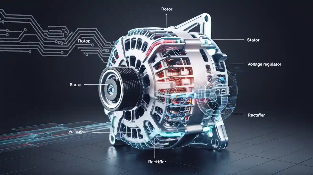 What Are The Main Parts Of The Alternator